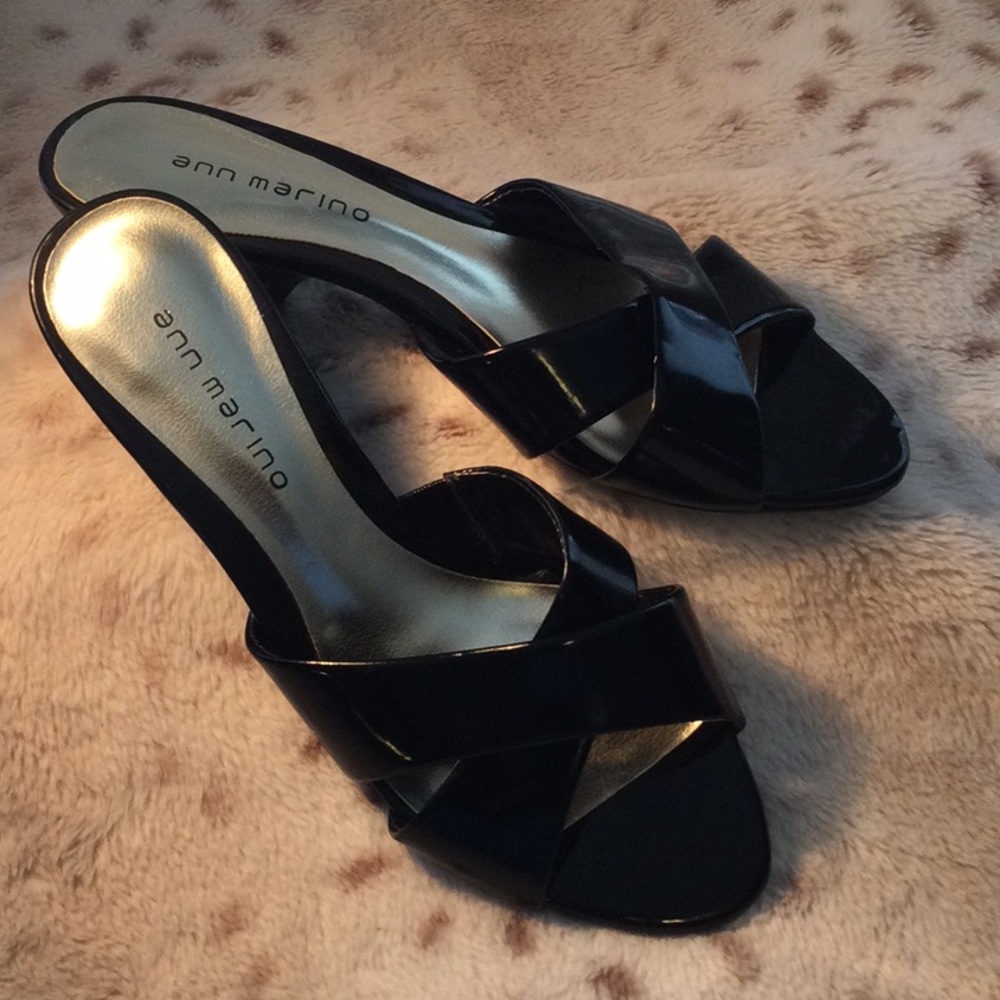 Oui Jew Uue Black Sandals - Picture 2 of 10